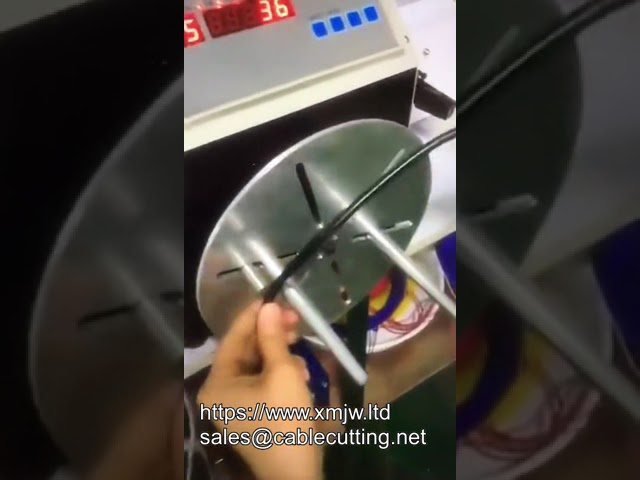 WPM 120 彈性半自動線圈繞線機｜耳機線扭絞專用機