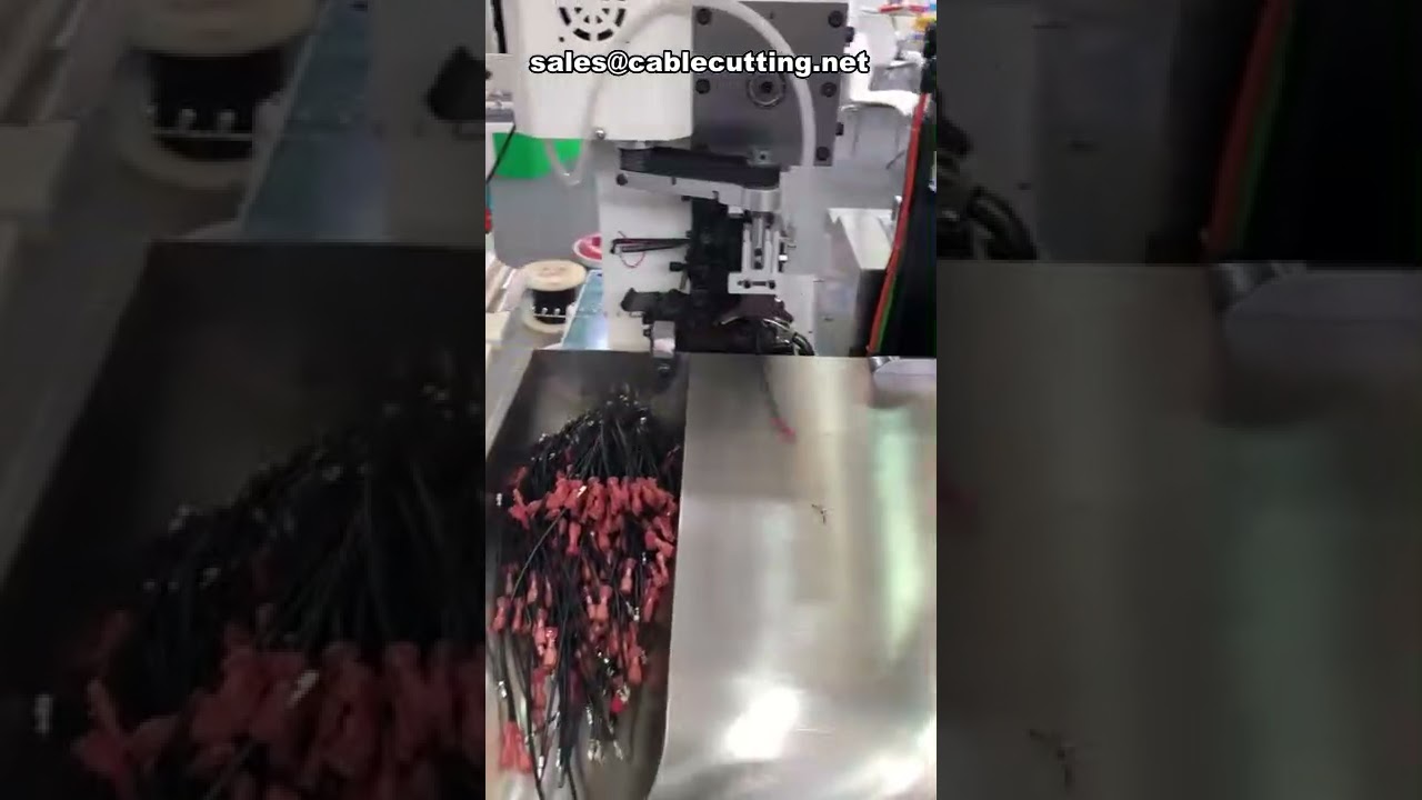 【工廠直售】端子壓接機實機展示影片｜高效工業自動化壓接