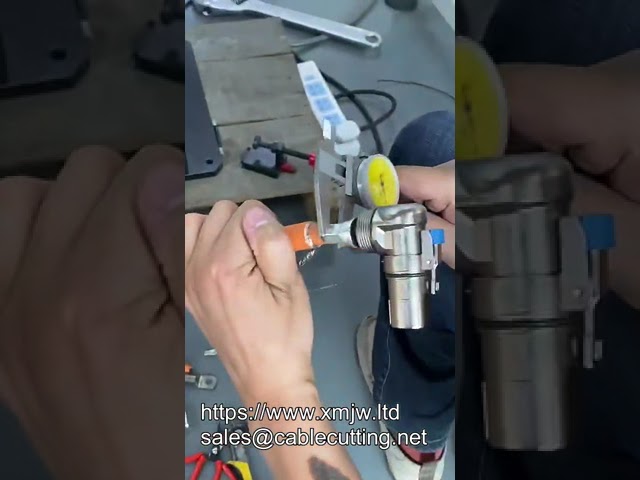 30噸自動電纜接頭壓接模具｜六角成型模具 新能源汽車線束專用