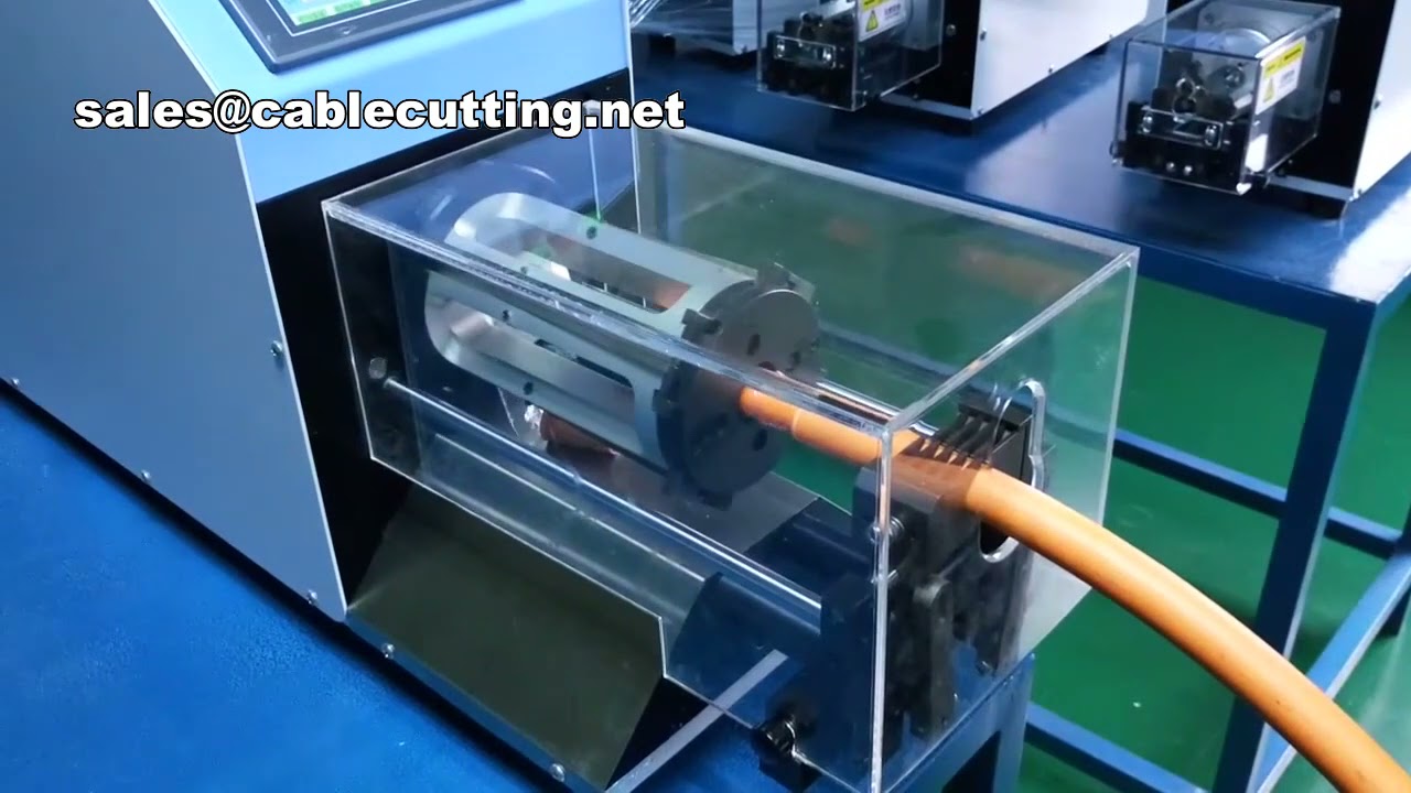 同軸電纜剝線機｜電視電纜剝線實測｜高效自動剝線設備