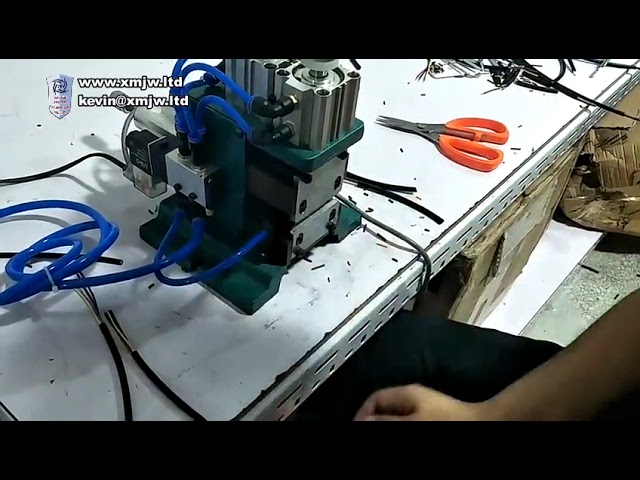 3f電纜製造設備｜手動氣動剝線扭線機，高效線材加工利器