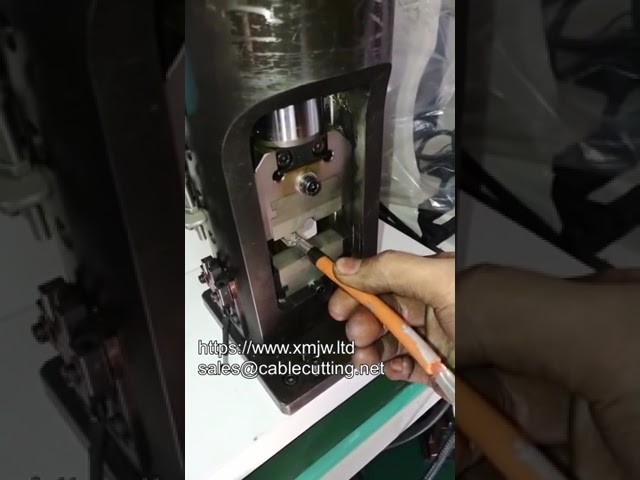 30噸液壓銅接頭壓接機 WPM 30t 實際操作展示