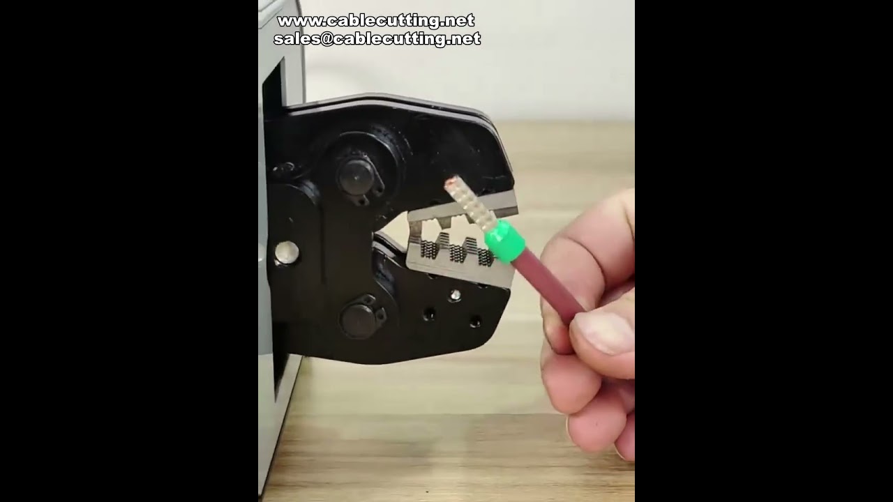 專業電動壓線鉗｜高效自動壓接機，工業接線必備工具