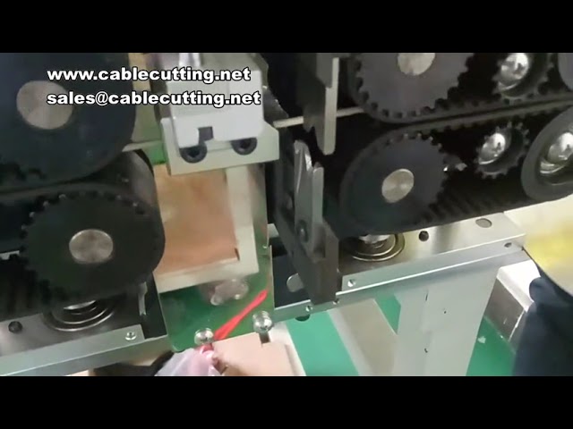 同軸電纜剝線機｜矽膠高溫線多段旋轉剝皮設備