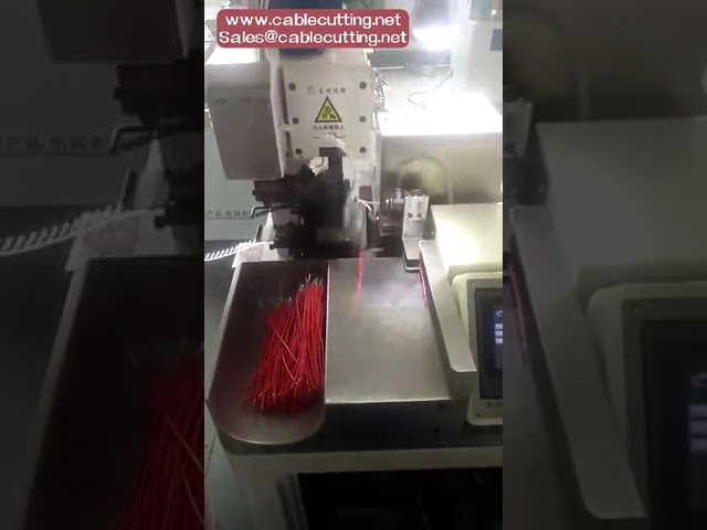 高效能電線端子壓接機｜剝線、剪線、壓接單端一次搞定