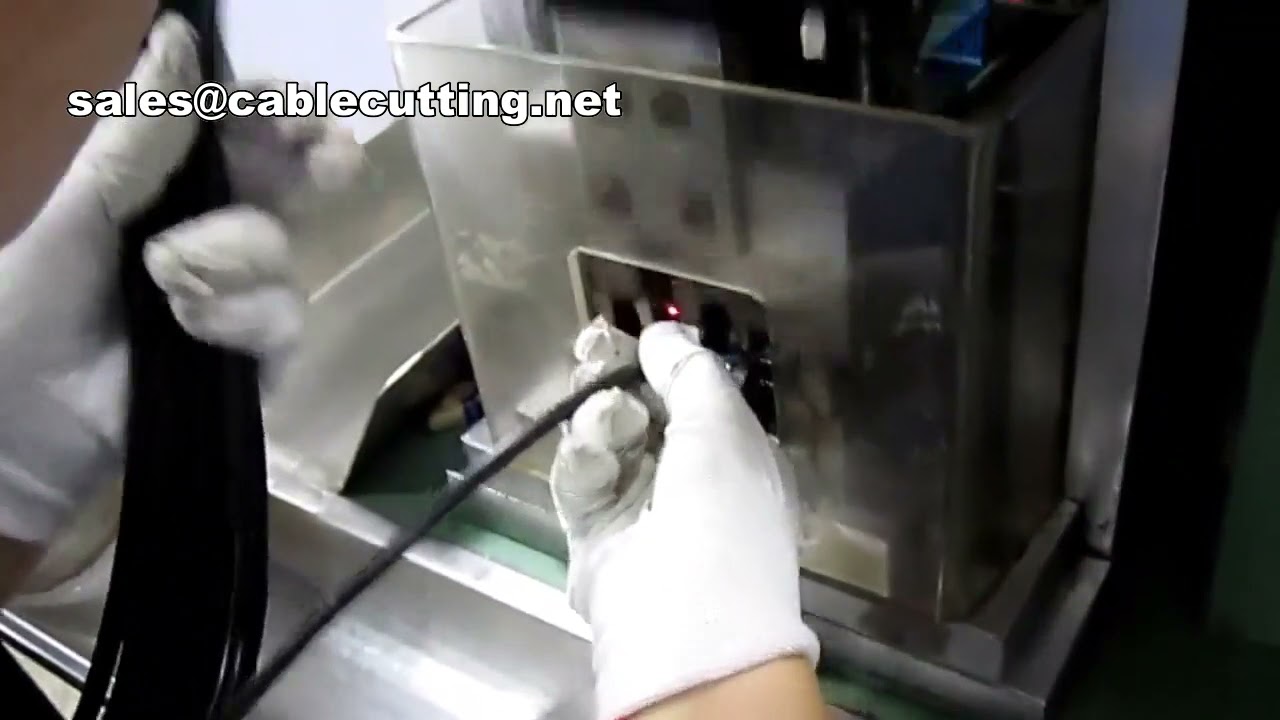 3PIN電源線壓接機 | 高效自動化端子壓接設備