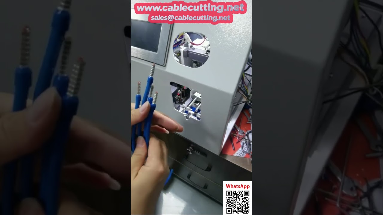 0.5-4 mm² 預絕緣端子壓接機 | 高效自動化線束加工設備