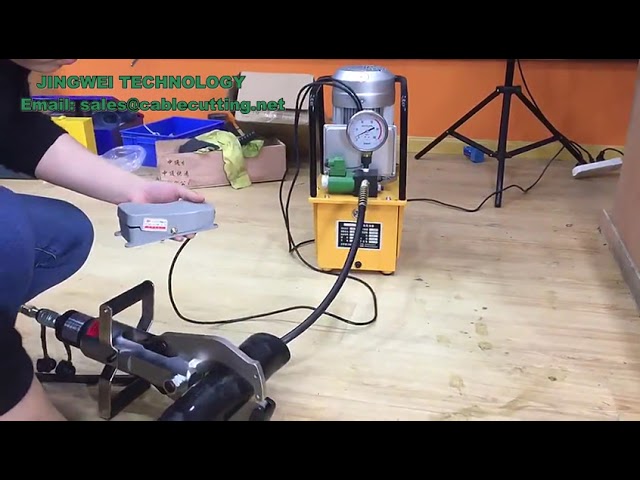 HHB 700A 腳踏開關控制 380V 電磁液壓泵 7L 工業級自動化液壓動力單元