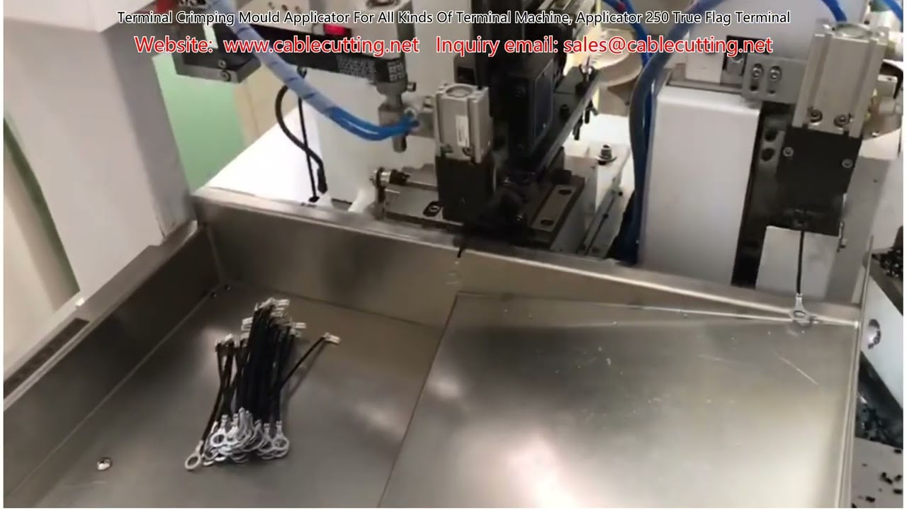 全系列端子機適用｜250型真旗端子壓接模具，精準壓接必備