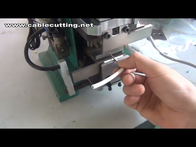 半自動剝線機｜電纜剝皮機｜剝線扭線一體機