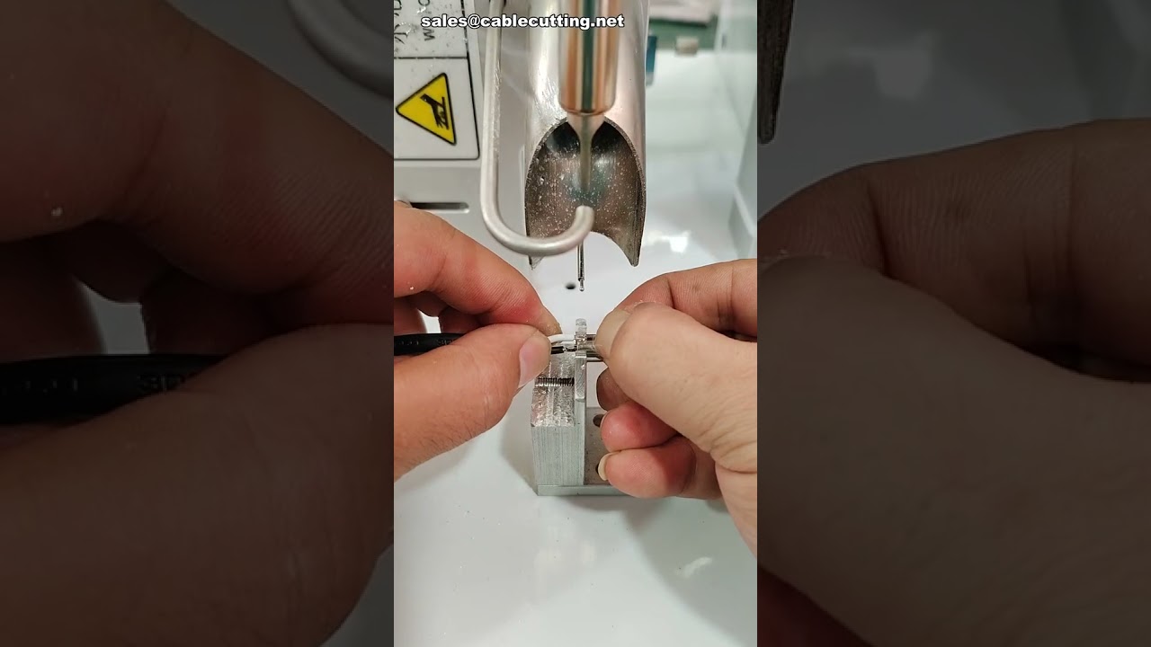 半自動焊接機｜DC插頭焊接輕鬆應對高度差 #機器 #工廠