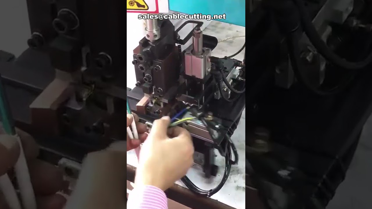 全自動裁線剝線壓接機 | 高效能電線加工設備