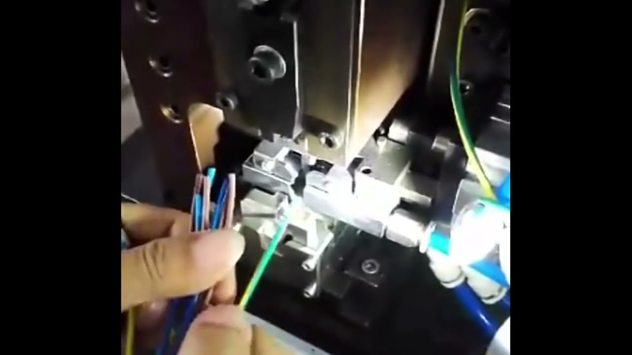 靜音2T直送端子壓接機 | OEM氣動線材連接器壓接設備
