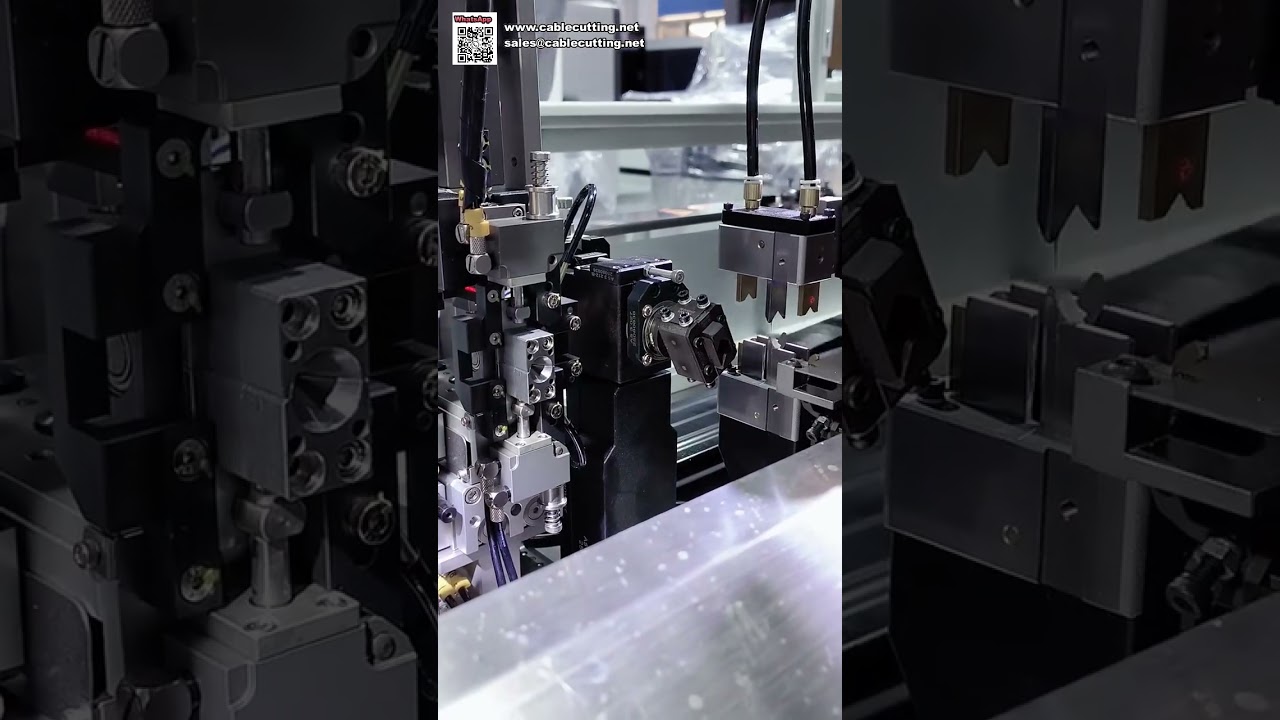 線束自動防水塞插入與端子壓接機