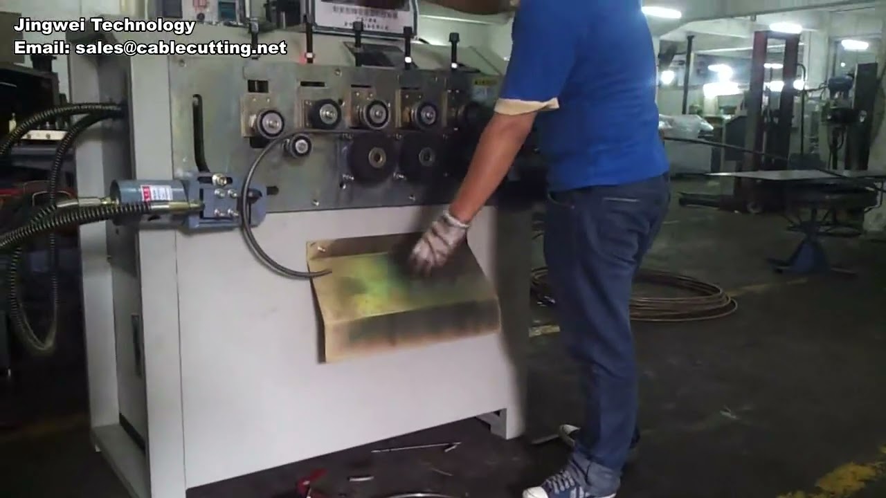 3x30扁鋼打環機｜精工水平打環設備，提升產線自動化效率