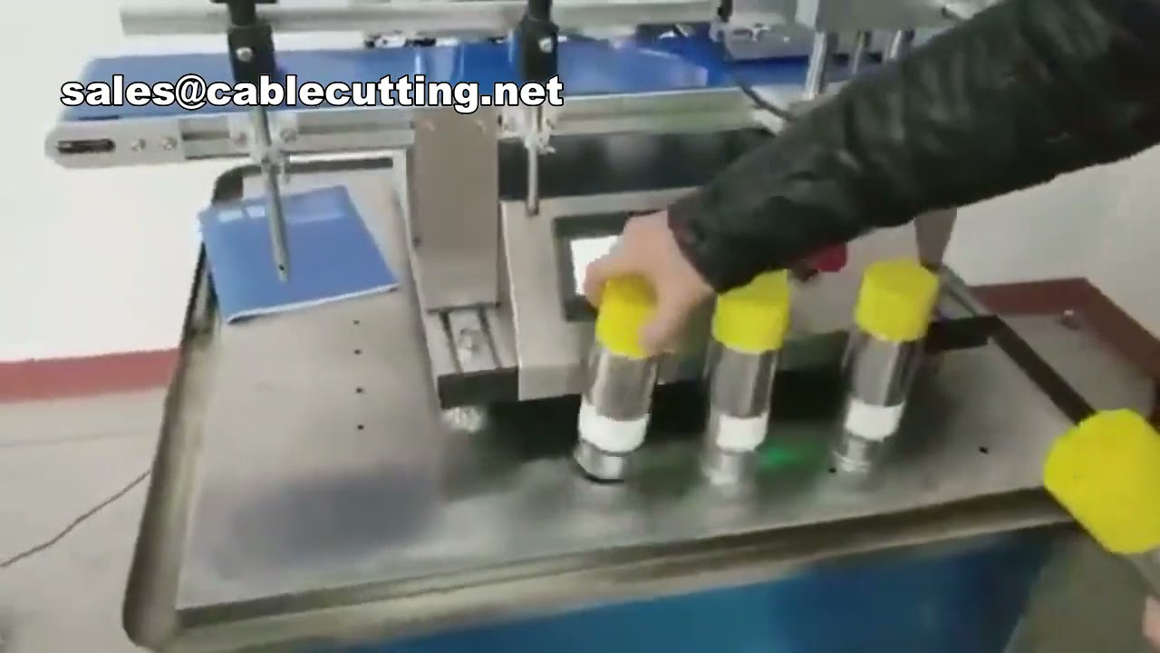 桌上型圓瓶/罐/瓶罐感應貼標機｜高效自動化貼標設備