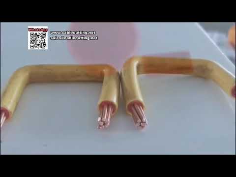 35平方毫米全自動電腦化裁線剝皮折彎一體機，提升工業效率
