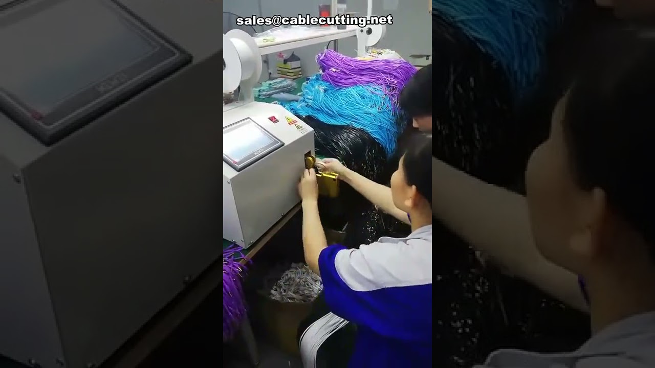 耳機線自動綑紮機｜高效電線束帶綁定機
