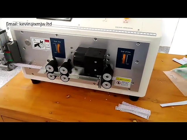 PVC外被剝線機｜自動裁線剝線設備｜扁平圓線管材加工機