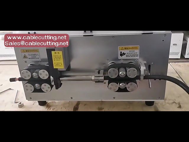 純電動重型電纜剝線機｜70mm²大截面電纜剝皮切割一體機