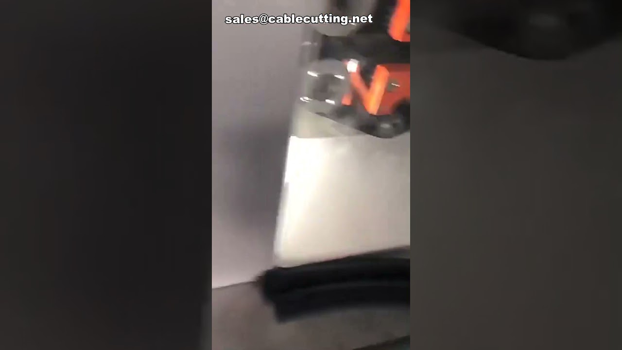 橡膠PVC裁切機｜波紋管切割機｜自動化管材裁切設備
