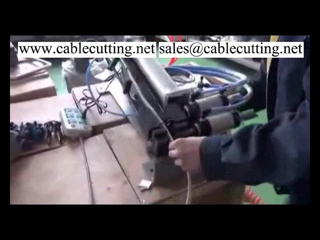 氣動電纜剝線機 WPM 330｜高效自動化線材加工設備