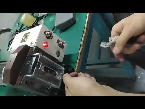 迷你RJ45壓接機｜CAT5/CAT6金屬8Pin網路線端子壓接工具
