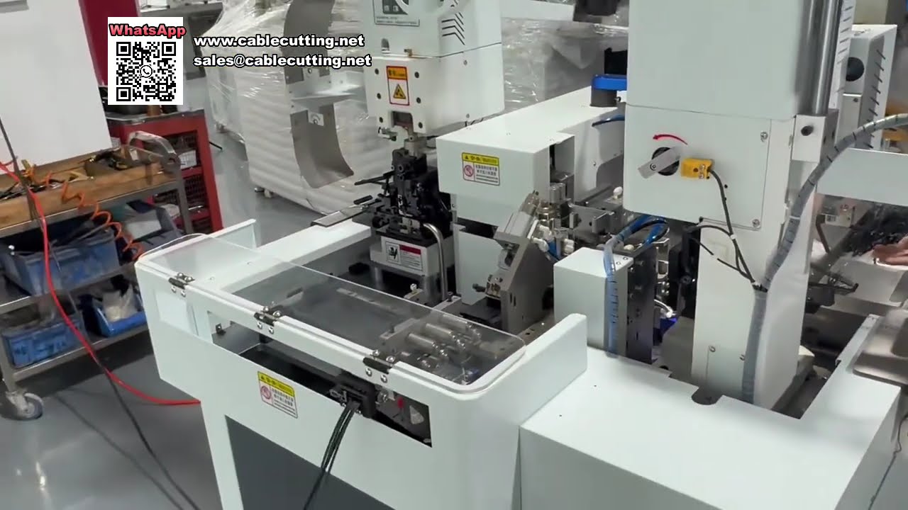 【多功能扁平電纜加工機】1對4線壓力監控系統，提升工業效能