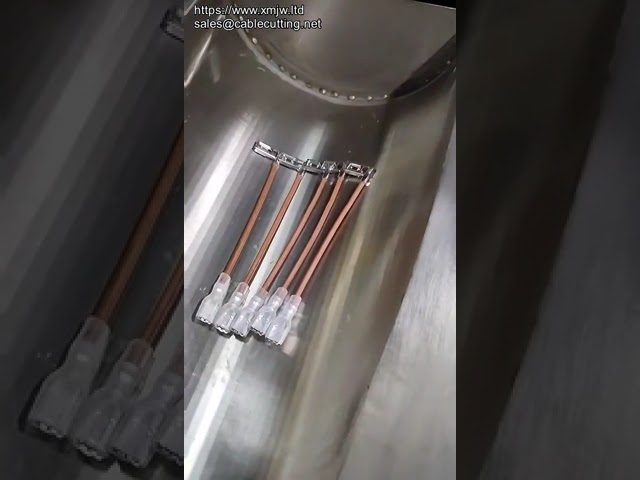 全自動端子壓接與套管插入機｜高效線束組裝自動化解決方案