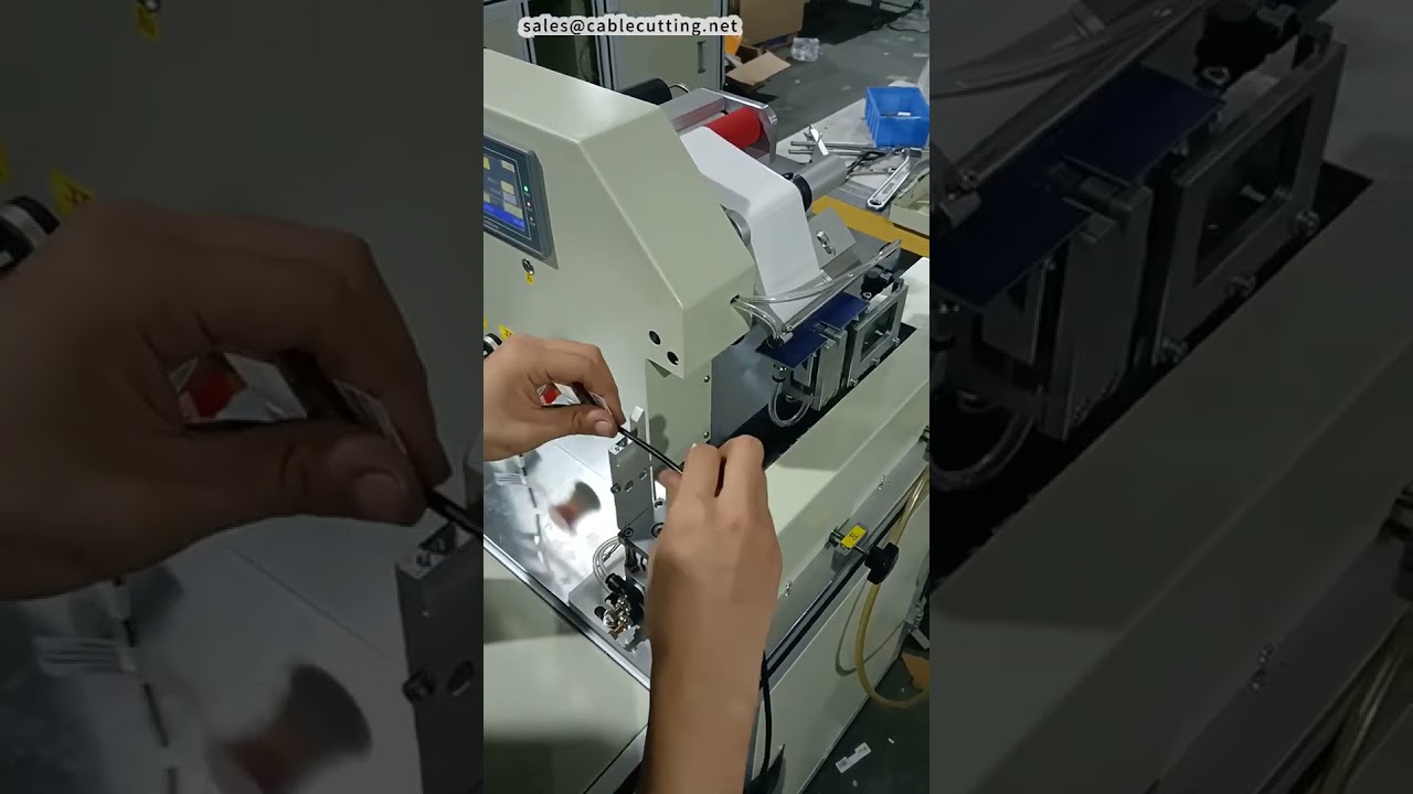 高速電線折疊貼標機 2.5秒循環，工廠自動化新標竿 #工廠 #機器