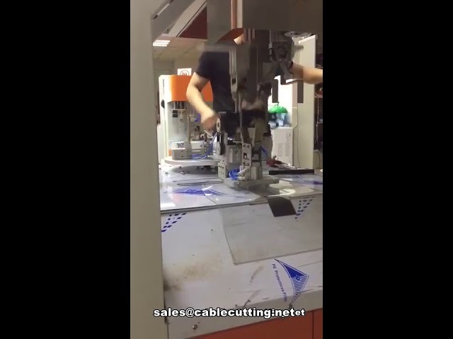 大型電纜收線綑紮機｜高效電源線自動化處理設備