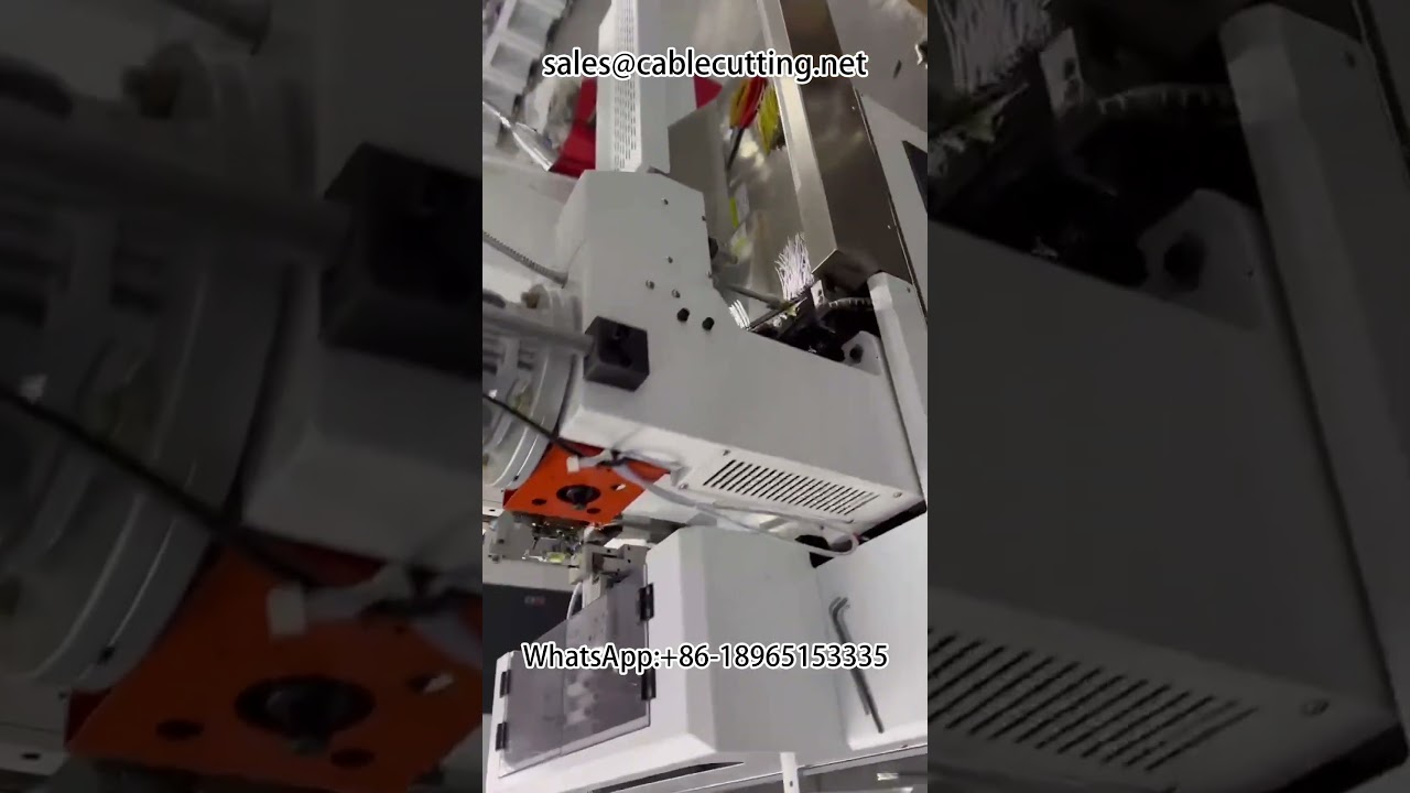 全自動雙頭端子機｜高效線束焊接設備｜雙頭沾錫機