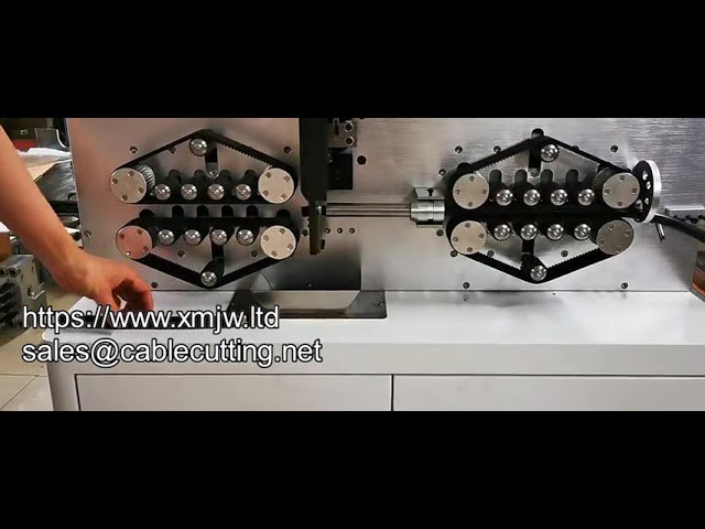 150sqmm電線裁切剝皮機實測｜高效處理131mm外徑電纜