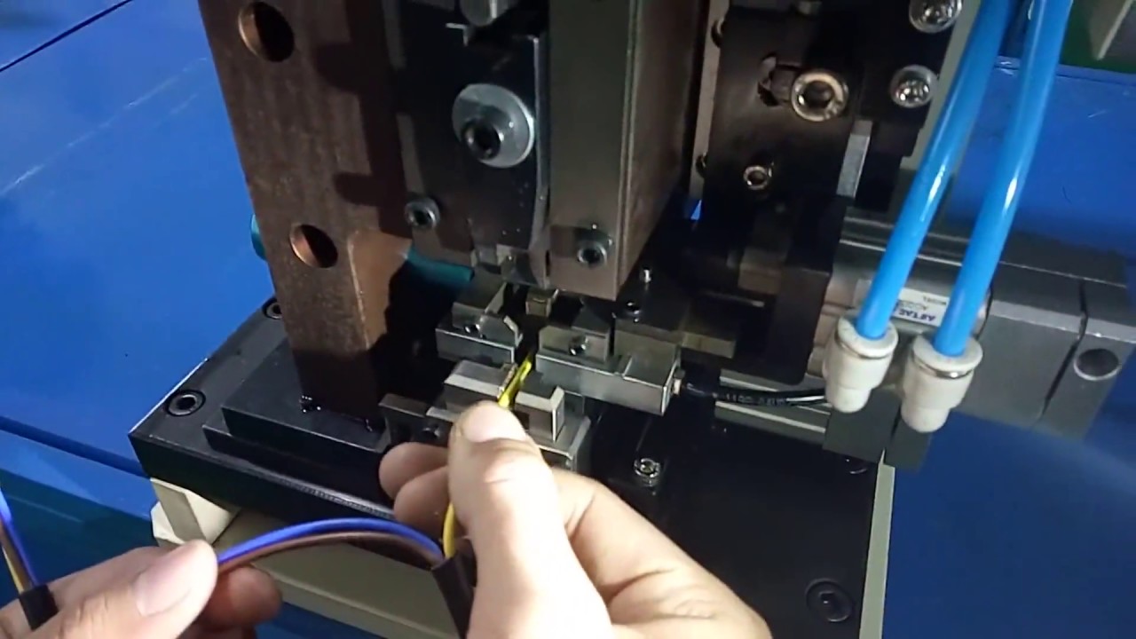 WPM-2008A2-E 端進料剝線壓著端子機｜高效自動化線束加工設備