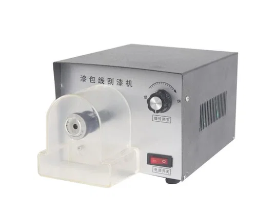 漆包銅線脫漆機 化學或機械脫漆 WPM-550 - 半自動鋼絲刷機