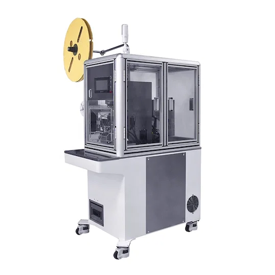 半自動電線剝皮穿防水栓壓接機 防水端子加工 WPM-5030 - 半自動壓接機