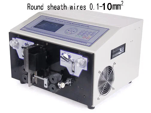 護套線剝皮切斷機 多芯線纜外被處理 WPM-09HT1 10mm2 - 自動剝線機