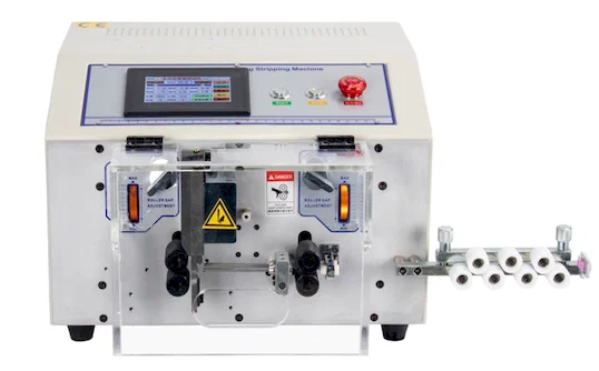 觸控螢幕自動電纜剝皮機 智能線纜處理 WPM-SDBS