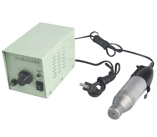 手持式銅線剝皮機 便攜漆包線刮漆 WPM-0312 - 半自動鋼絲刷機